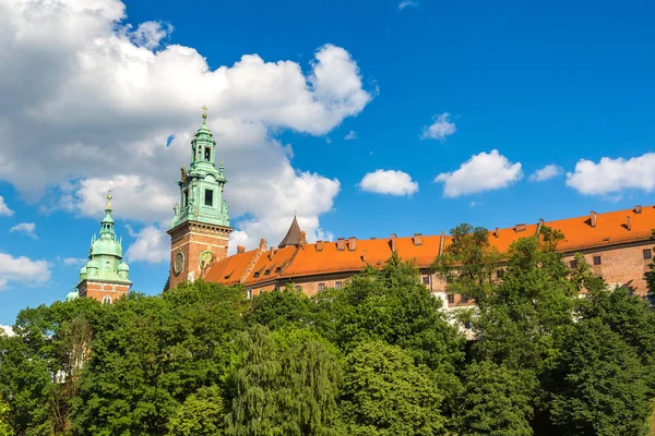 Королевский замок в Кракове — стоковое фото