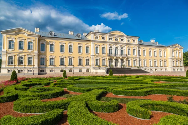 Rundale palota Lettországban — Stock Fotó