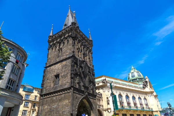 Puerta en polvo en Praga — Foto de Stock