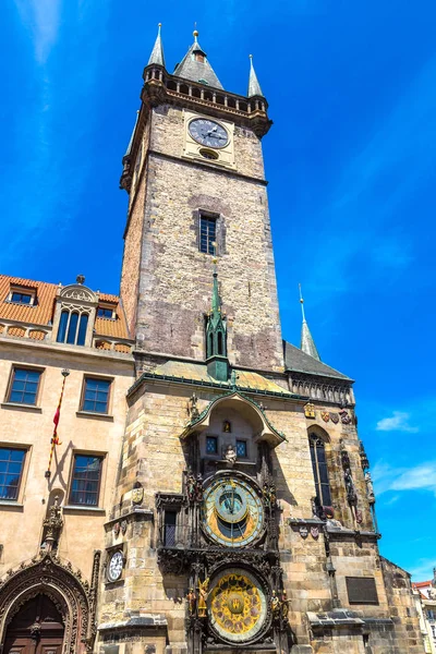 Horloge astronomique en République tchèque — Photo