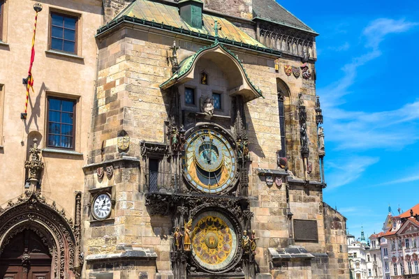 Reloj astronómico en República Checa — Foto de Stock