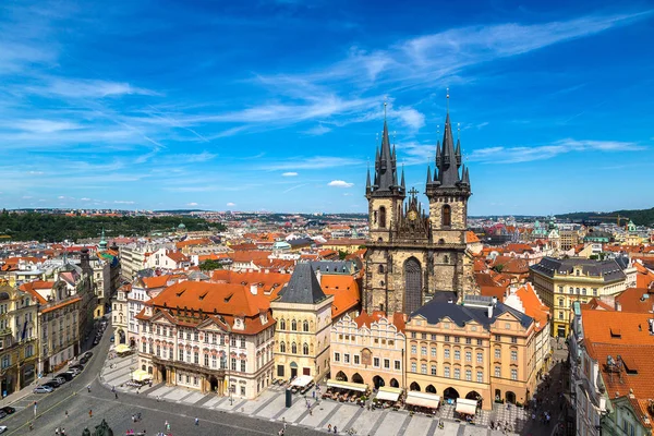 Praça da Cidade Velha em Praga — Fotografia de Stock