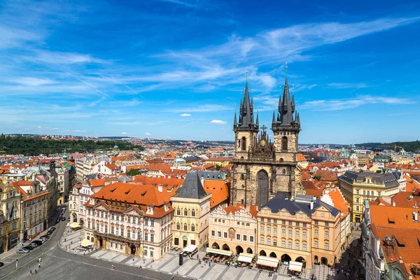 Piazza della Città Vecchia a Praga — Foto Stock