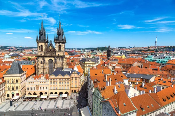 Rynek Starego Miasta w Pradze — Zdjęcie stockowe