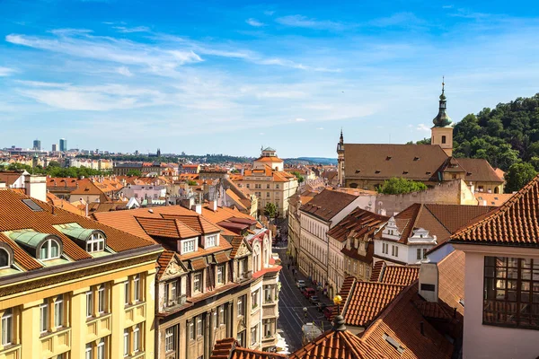 Bella vista aerea di Praga — Foto Stock