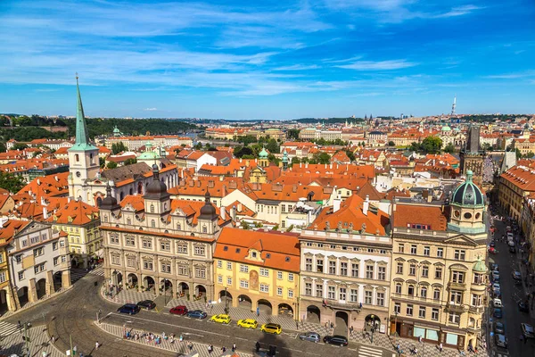 Bela vista panorâmica de Praga — Fotografia de Stock