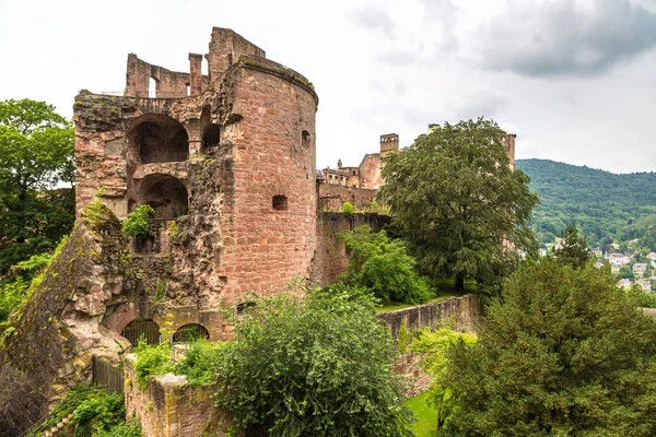 Zřícenina hradu Heidelberg — Stock fotografie