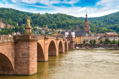 Güzel yaz günü Heidelberg