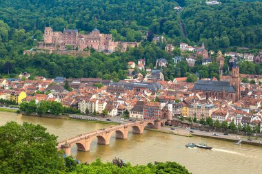 Panoramik bir Heidelberg
