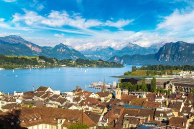 lucerne panoramik manzaralı