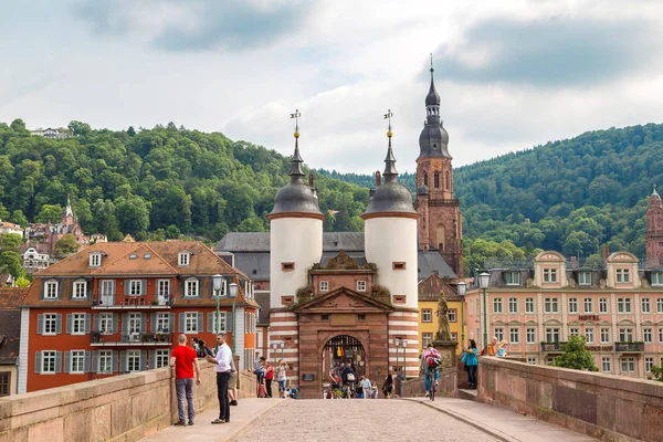 Ponte Vecchio a Heidelberg — Foto Stock