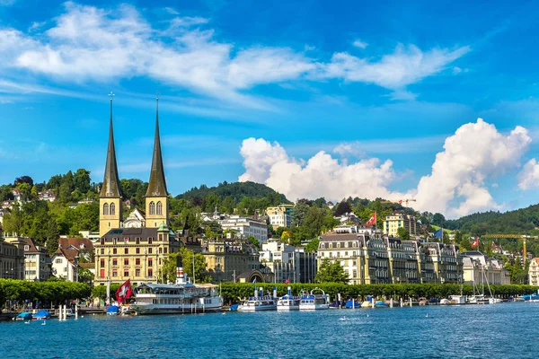 Historisches Zentrum von Luzern — Stockfoto