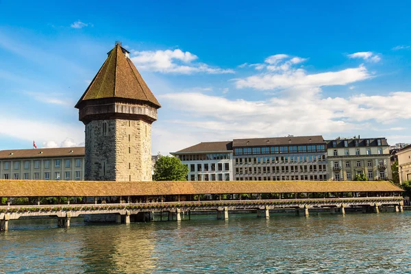 Lucerne in beautiful summer day — Stock Photo, Image