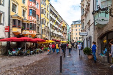 Innsbruck tarihi bölümünde sokak