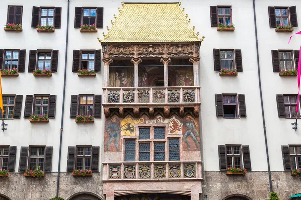 Goldenes dachl v Innsbrucku — Stock fotografie