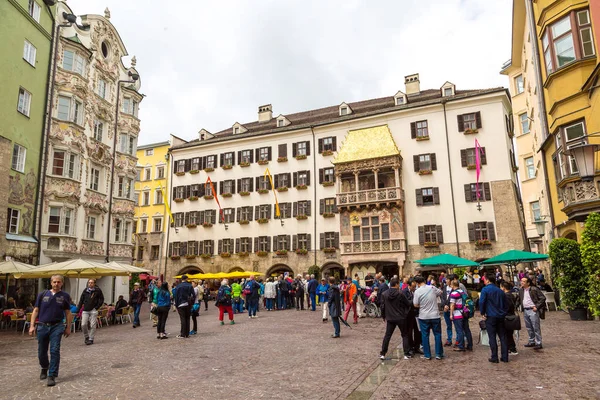 Goldenes Dachl στο Ίνσμπρουκ — Φωτογραφία Αρχείου