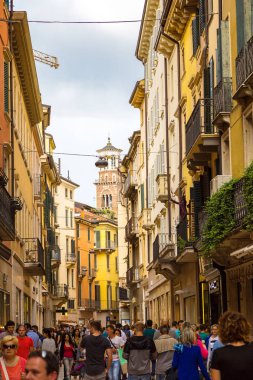 Verona tarihi kesiminde sokak