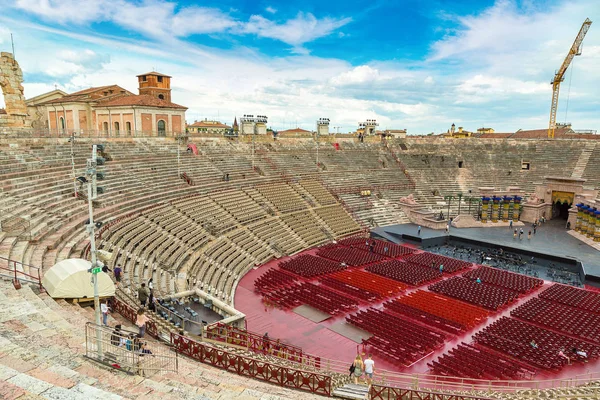 Anfiteatro romano en Verona — Foto de Stock