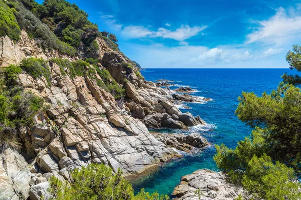 Costa di Lloret de Mar — Foto Stock