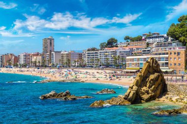 Lloret de Mar 'da plaj