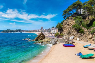 Bir Lloret de Mar plaj