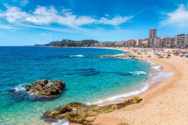 Lloret de Mar 'da plaj