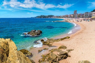 Lloret de Mar 'da plaj