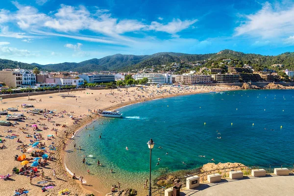 Praia em Tossa de Mar — Fotografia de Stock