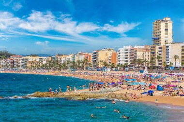 Lloret de Mar 'da plaj