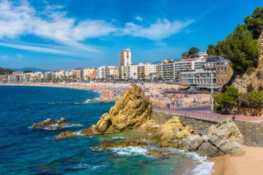 Lloret de Mar 'da plaj