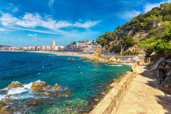 Sahil Lloret de Mar — Stok fotoğraf