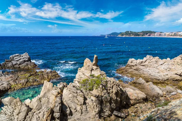 Kust van Lloret de Mar — Stockfoto