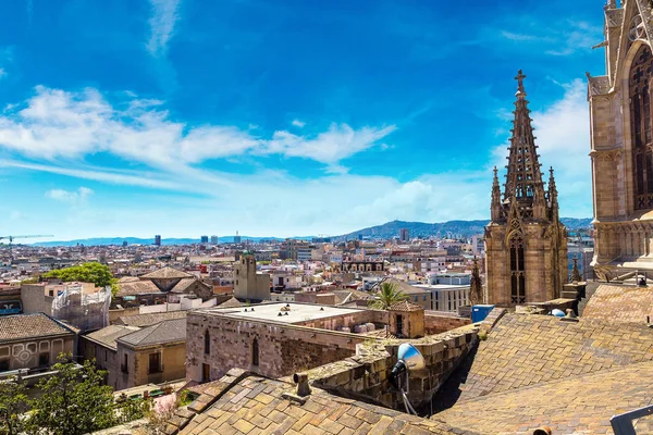 Vista da catedral de Santa Cruz — Fotografia de Stock