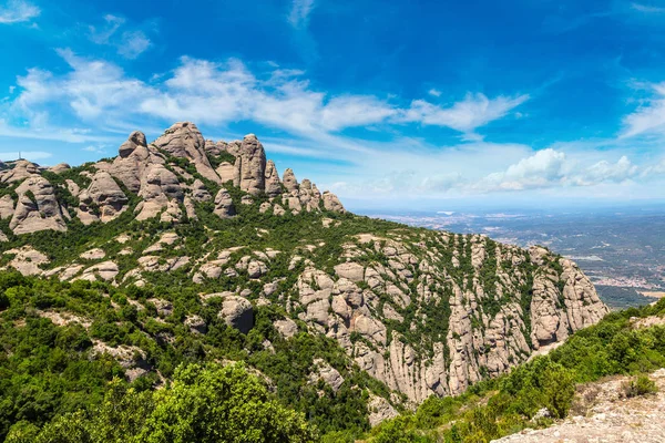 Βουνά του Montserrat στην Ισπανία — Φωτογραφία Αρχείου