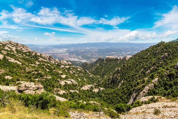 Montserrat hegyek, Spanyolország — Stock Fotó