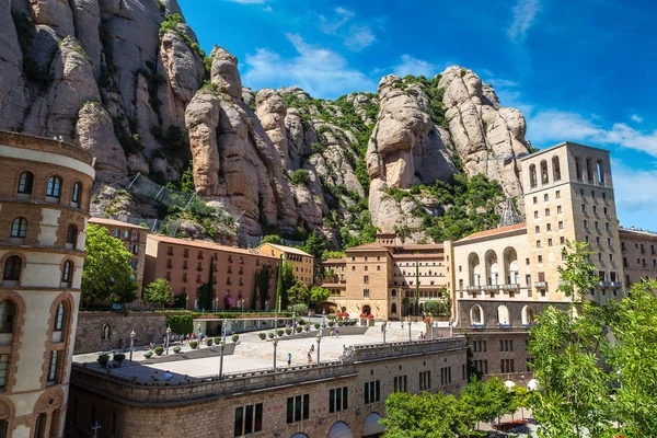 Abadía de Santa Maria de Montserrat — Foto de Stock