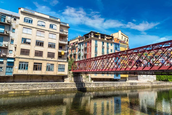 Puente Eiffel de Girona — Foto de Stock