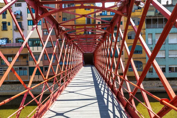 Eiffelbrücke in Girona — Stockfoto