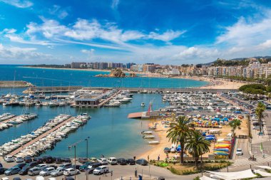 Blanes panoramik manzaralı
