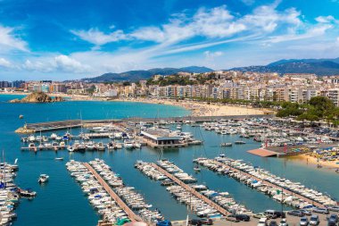 Blanes panoramik manzaralı