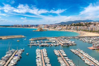 Blanes panoramik manzaralı