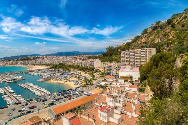 Blanes panoramik manzaralı