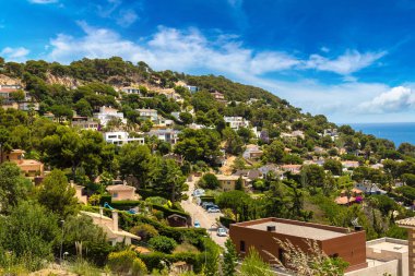Blanes panoramik havadan görünümü