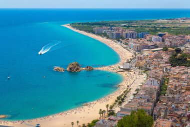 Blanes panoramik manzaralı