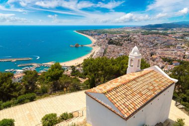 Blanes panoramik manzaralı