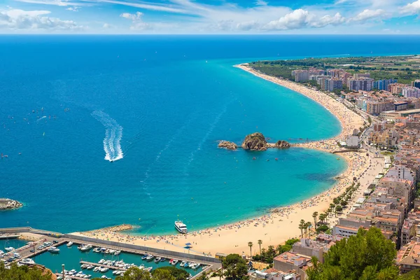 Blanes panoramik manzaralı