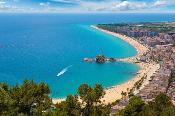 Blanes panoramik manzaralı
