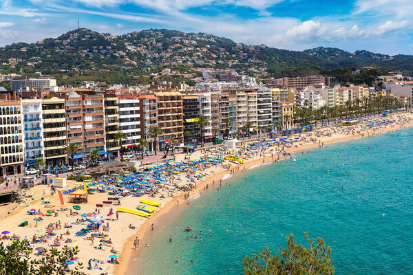 Beache in Lloret de Mar