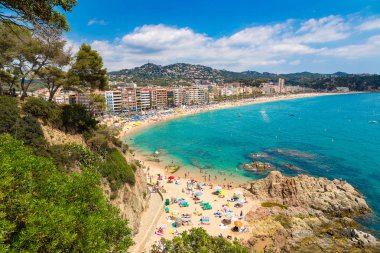 Lloret de Mar 'da plaj