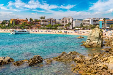 Lloret de Mar 'da plaj